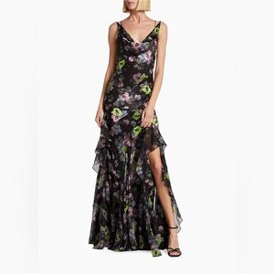 Cinq a Sept floral Isla Gown size 2